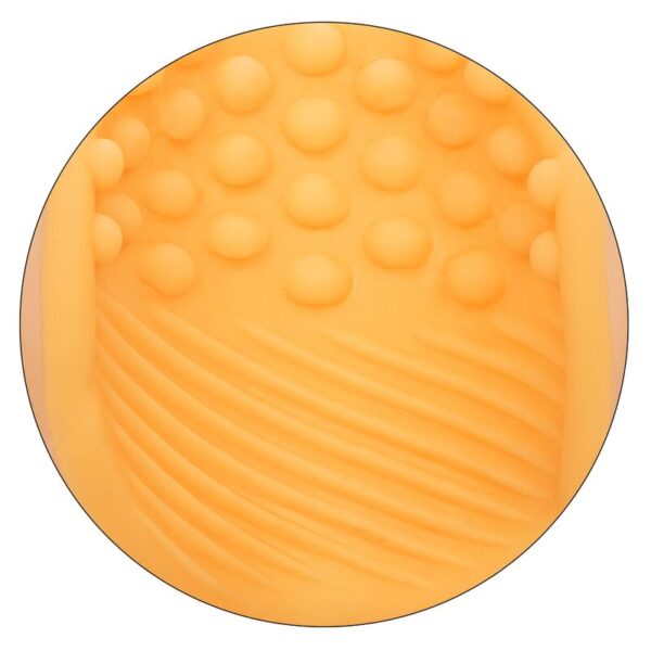 Calexotics - Beaded Grip Masturbador Texturado Naranja - Imagen 8
