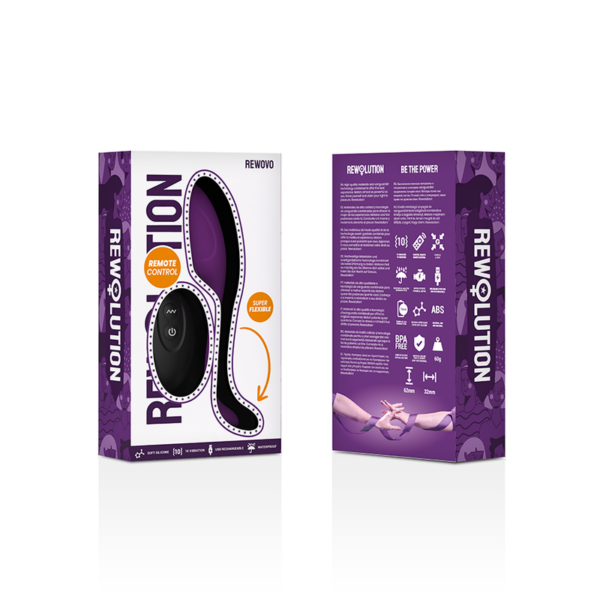 Rewolution - Rewovo Huevo Vibrador Control Remoto - Imagen 9