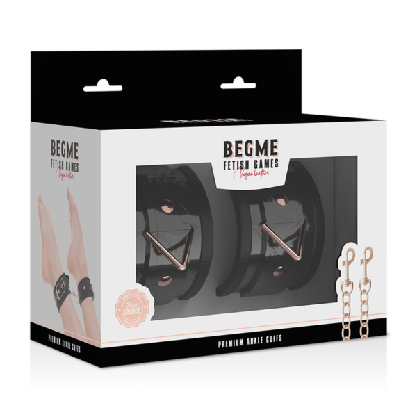 Begme - Black Edition Esposas Para Tobillos Con Forro De Neopreno - Imagen 9