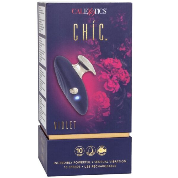 Calexotics - Chic Violet Estimulador 10 Speeds - Imagen 8