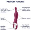 Satisfyer - Amazing 1 Vibrador Punto A Berry - Imagen 4