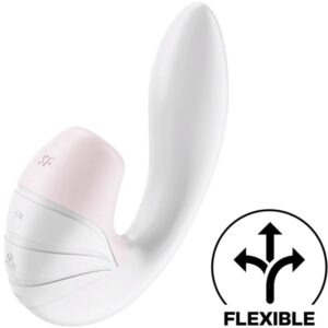 Satisfyer - Supernova Estimulador Y Vibrador Blanco