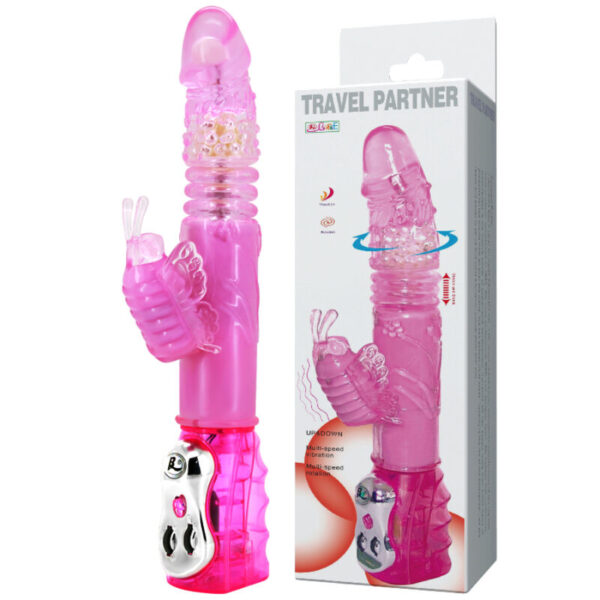 Baile - Travel Partner Rotador Up &Amp; Down Rabbit Rosa