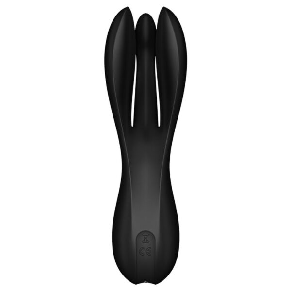 Satisfyer - Threesome 2 Vibrador Negro - Imagen 4
