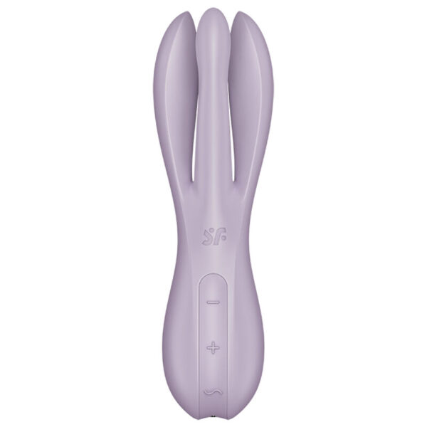 Satisfyer - Threesome 2 Vibrador Negro - Imagen 6