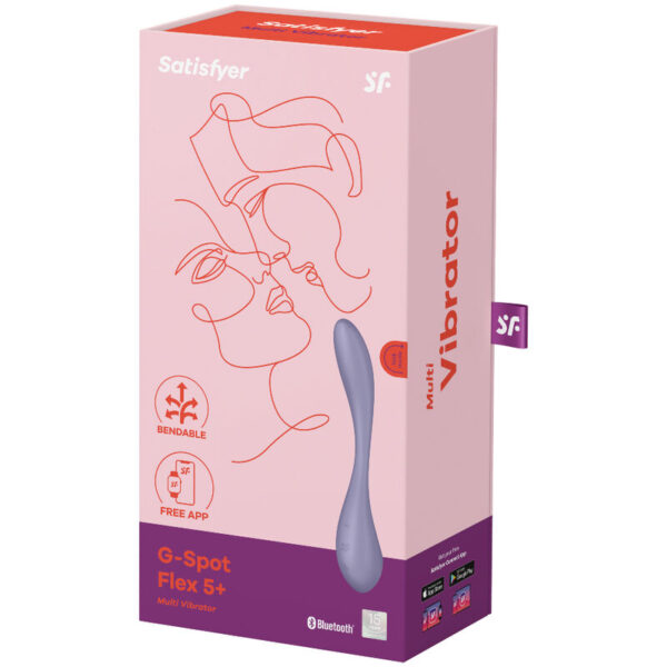 Satisfyer - G-Spot Flex 5 Multi Vibrador Azul - Imagen 10