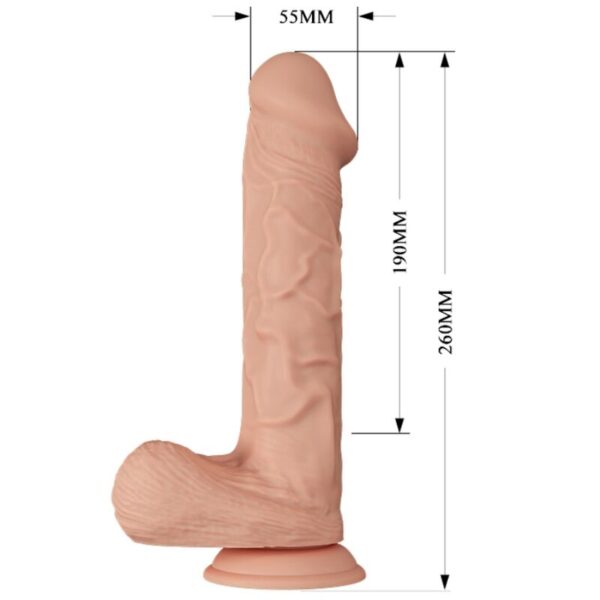 Baile - Beautiful Encounter Berqrisi Vibracion 26 Cm Natural - Imagen 7