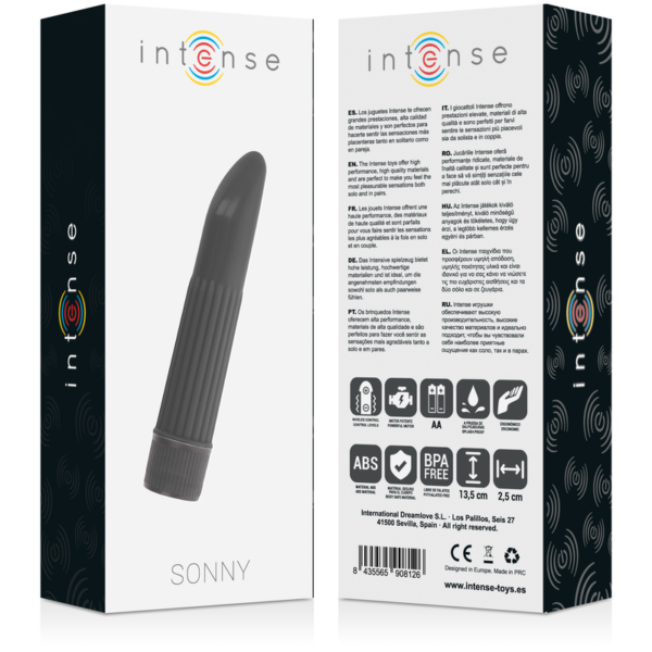 Intense - Sonny Vibrador Negro - Imagen 4