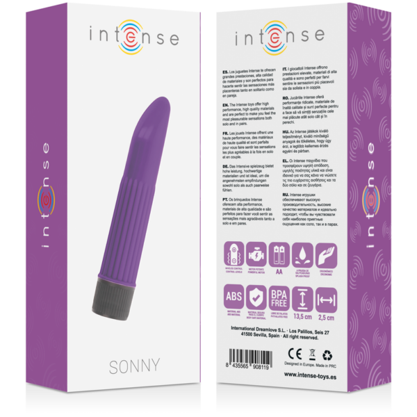 Intense - Sonny Vibrador Lila - Imagen 4