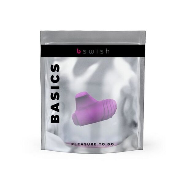 B Swish - Dedo Vibrador Bteased Basic Orquídea - Imagen 2