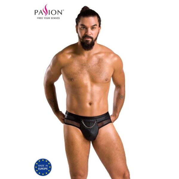 Passion - 030 Slip Abierto Tom Negro S/M