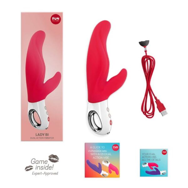 Fun Factory - Lady Bi India Rojo - Imagen 7