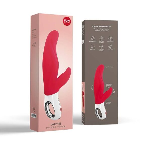 Fun Factory - Lady Bi India Rojo - Imagen 6