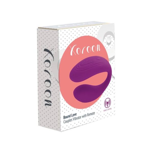 Xocoon - Bound Love Vibrador Para Parejas Morado - Imagen 9