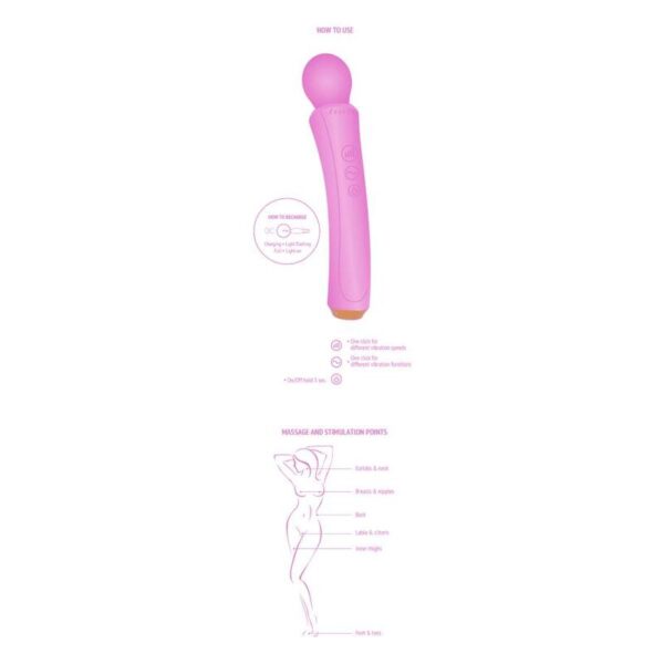 Xocoon - The Curved Wand Fucsia - Imagen 7