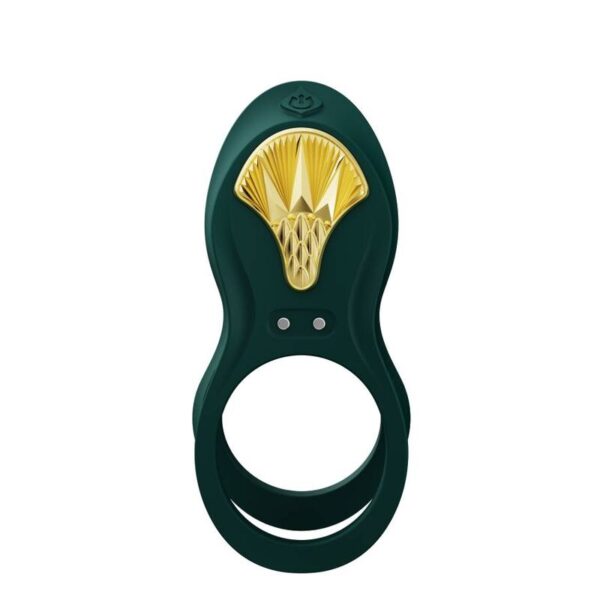 Zalo - Bayek Anillo Vibrador Control Remoto Parejas Verde - Imagen 8