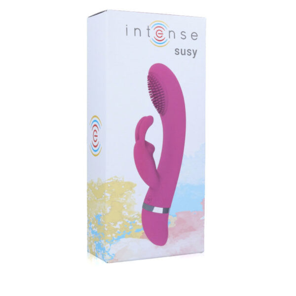 Intense - Susy Vibrador Oscilante Silicon Rabbit Rosa - Imagen 3