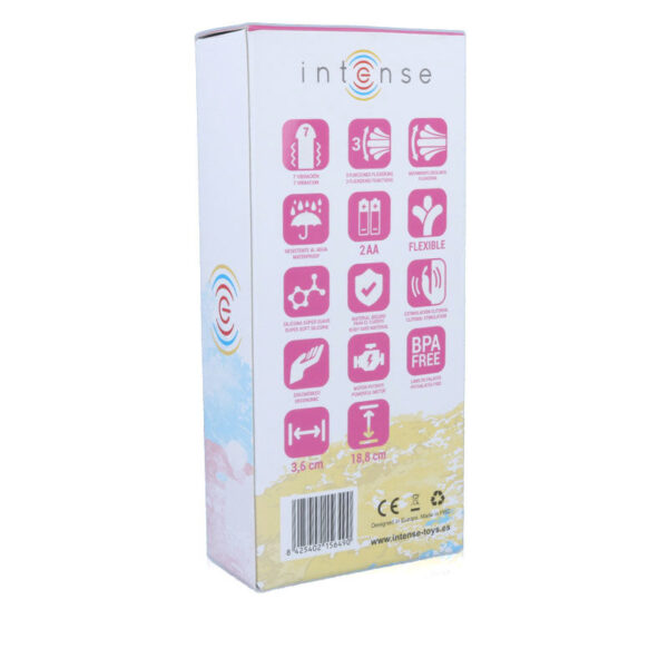 Intense - Susy Vibrador Oscilante Silicon Rabbit Rosa - Imagen 4