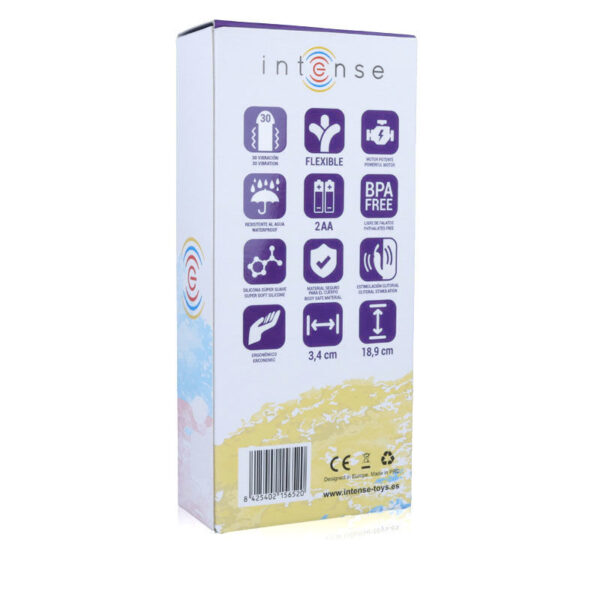 Intense - Hilari Vibrador Lila Silicon Luxe - Imagen 7