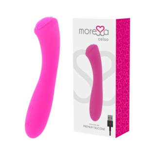 Moressa - Celso Masajeador Duo Punto G Y Suero Pelvico Premium Silicone Recargable