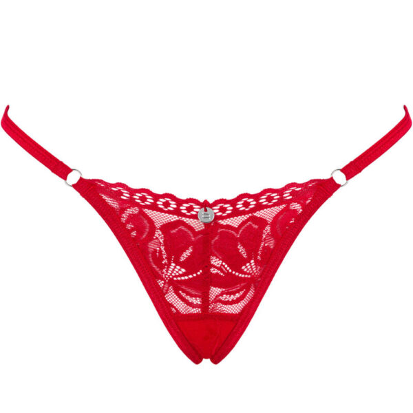 Obsessive - Lacelove Tanga Rojo Xs/S - Imagen 19