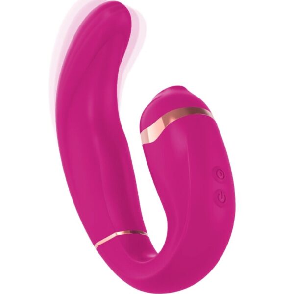 Adrien Lastic - My·g Succionador Clitoris Y Estimulador G-Spot Rosa - Imagen 5
