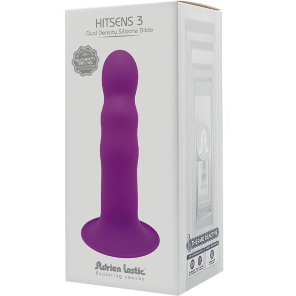 Adrien Lastic - Hitsens 3 Dildo Silicona Violeta - Imagen 4