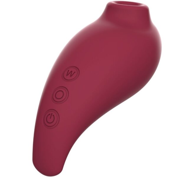 Adrien Lastic - Inspiration Succionador Clitoris + Huevo Vibrador Rojo - App Gratuita - Imagen 3