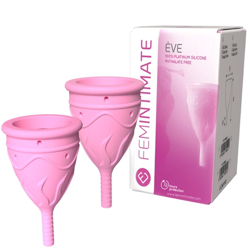 Femintimate - Eve Copa Menstrual Silicona - Talla S 6 Femintimate - Eve Copa Menstrual Silicona - Talla S - Imagen 6