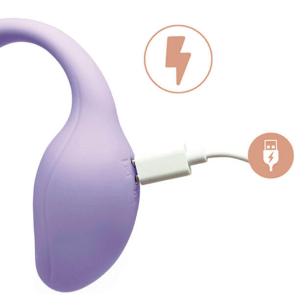 Adrien Lastic - Smart Dream 3.0 Estimulador Clitoris &Amp; G-Spot Control Remoto Violeta - App Gratuita - Imagen 5