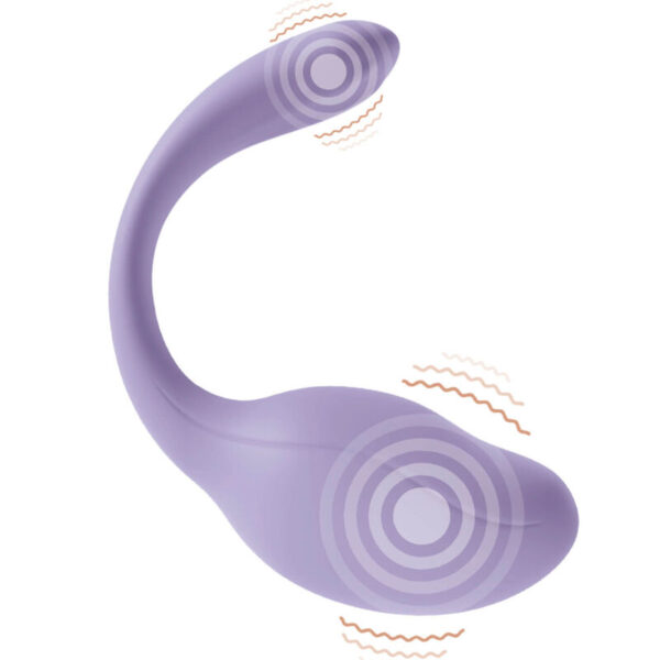 Adrien Lastic - Smart Dream 3.0 Estimulador Clitoris &Amp; G-Spot Control Remoto Violeta - App Gratuita - Imagen 4