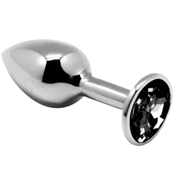 Alive - Anal Pleasure Mini Plug Metal Negro Talla L