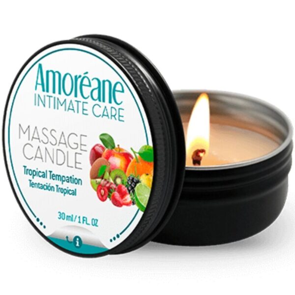 Amoreane - Vela De Masaje Tentacion Tropical 30 Ml