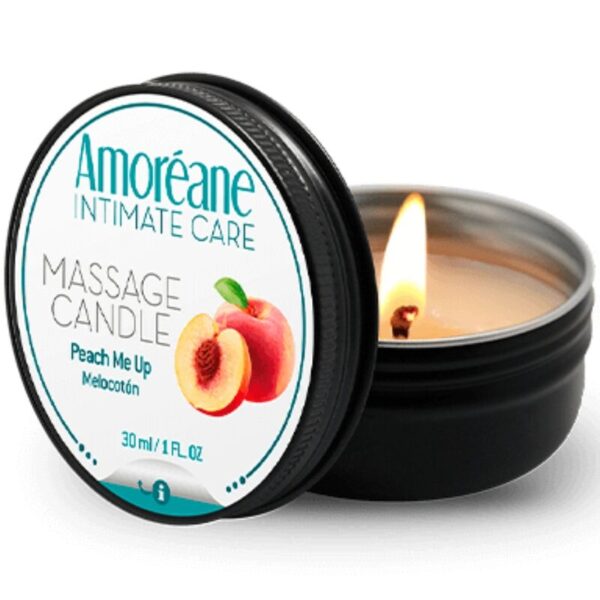 Amoreane - Vela De Masaje Melocoton 30 Ml