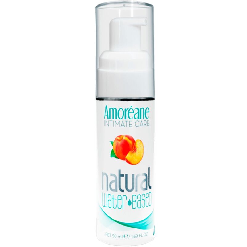 Amoreane - Lubricante Base De Agua Melocoton 50 Ml 1 Amoreane - Lubricante Base De Agua Melocoton 50 Ml