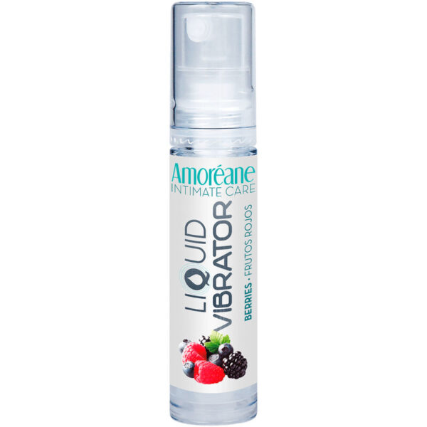 Amoreane - Liquido Vibrador Frutos Rojos 10 Ml
