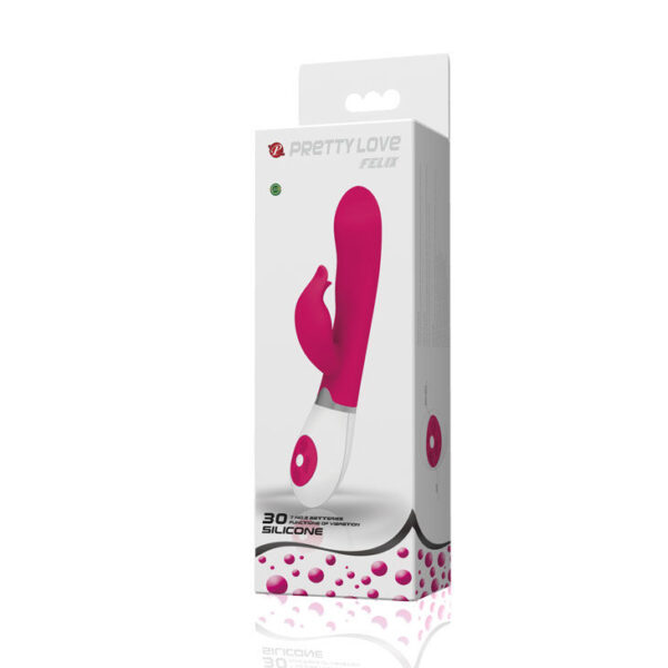Pretty Love - Flirtation Vibrador Con Estimulador Felix - Imagen 9