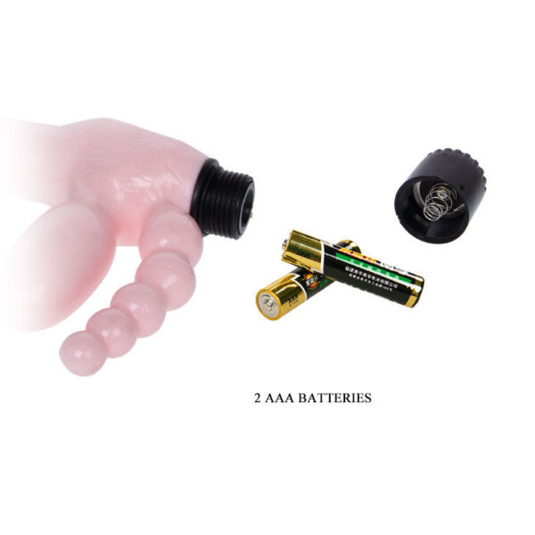 Baile - Arnes Sin Cuerda Tpr Con Vibracion Y Estimulacion Anal 25.4 Cm - Imagen 8