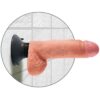 King Cock - Dildo Vibrador Con Testiculos 20.3 Cm Natural - Imagen 3