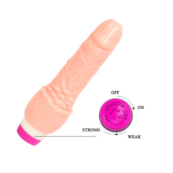 Baile - Waves Of Pleasure Realistic Vibrating 19.5 Cm - Imagen 6