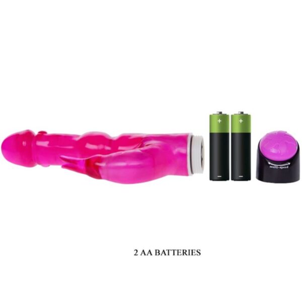 Baile - Waves Of Pleasure Fantasy Vibrador Con Rabbit 23 Cm - Imagen 6