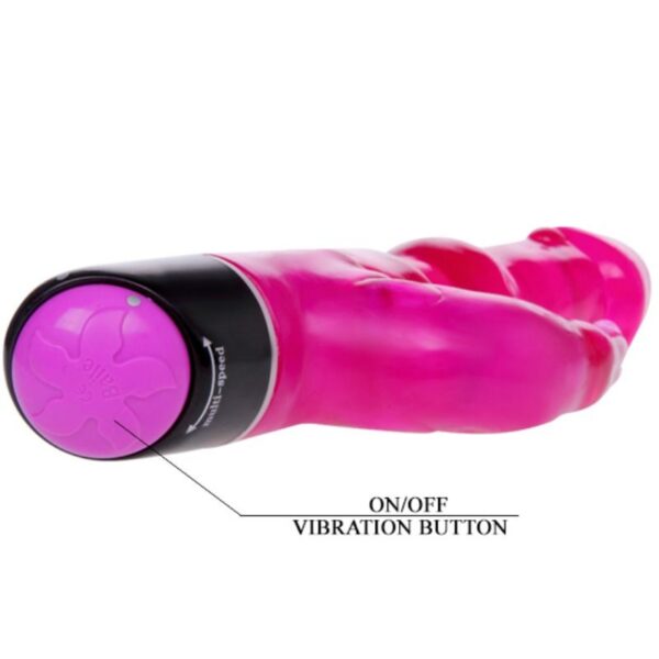 Baile - Waves Of Pleasure Fantasy Vibrador Con Rabbit 23 Cm - Imagen 9