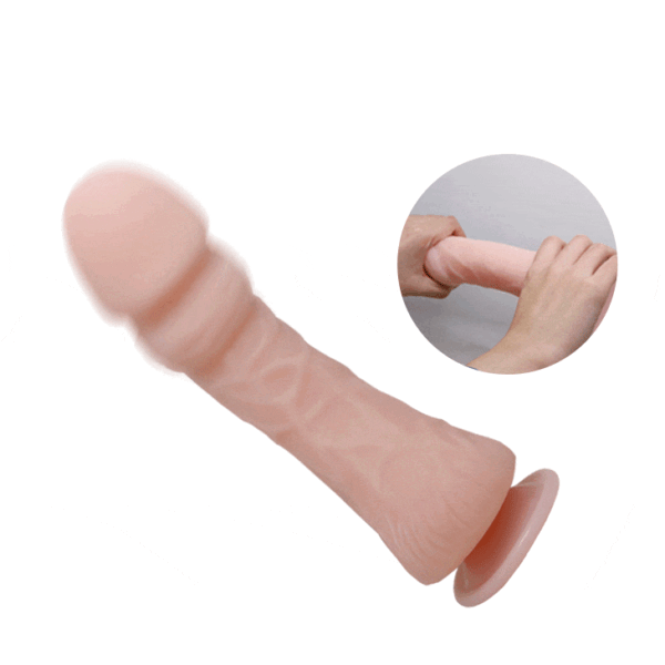 Baile - The Big Penis Dildo Con Vibracion Natural 23.5 Cm - Imagen 6