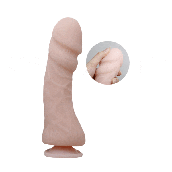 Baile - The Big Penis Dildo Con Vibracion Natural 23.5 Cm - Imagen 9