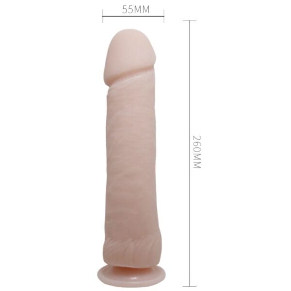 Baile - The Big Realistico Con Vibracion Natural 26 Cm - Imagen 2