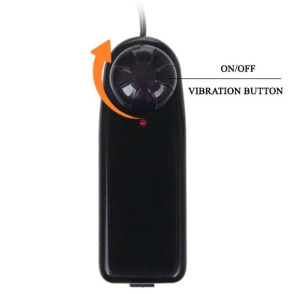 Baile - The Big Realistico Con Vibracion Natural 26 Cm - Imagen 4