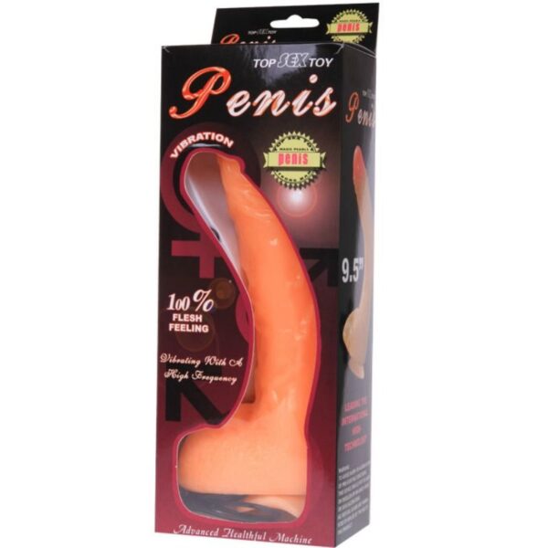 Baile - Penis Vibration Dildo Con Vibracion Sensacion Realistica - Imagen 7
