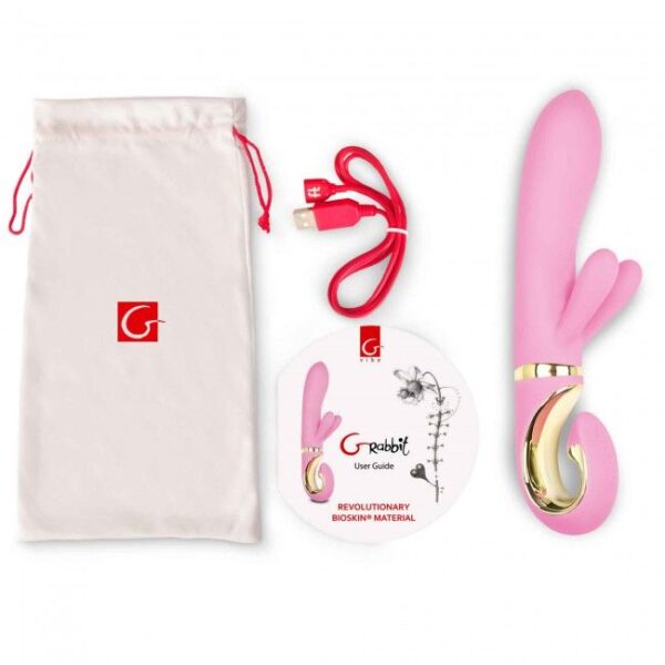 G-Vibe - G-Rabbit Vibrador Conejito Rampante Rosa - Imagen 2