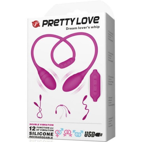 Pretty Love - Estimulador Unisex Dream Lovers Whip - Imagen 8