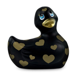 Big Tease Toys - I Rub My Duckie 2.0 | Pato Vibrador Romance (black & Gold)